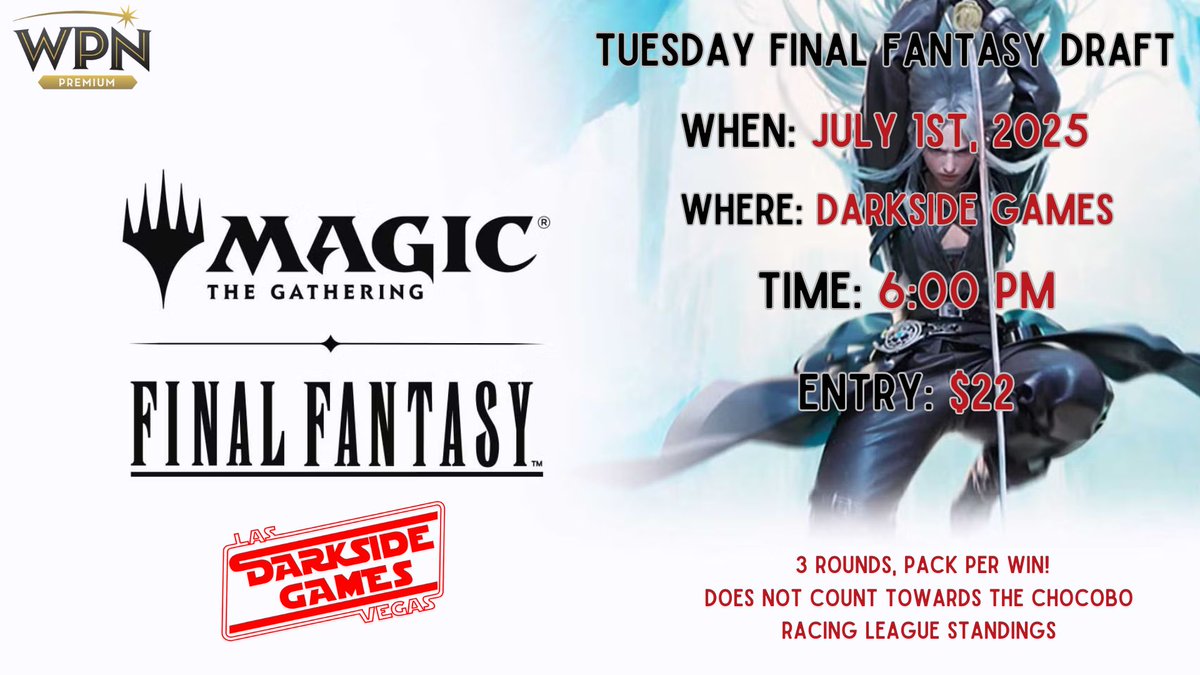 Hosting a Tuesday Final Fantasy draft!