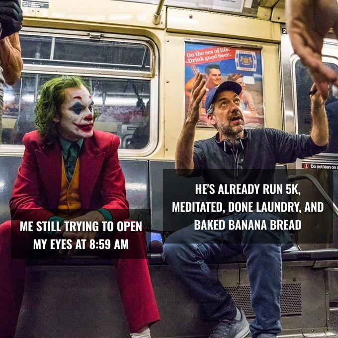 memingoapp's tweet photo. Not a morning person

#memes #morning #funny #humor #lol #meme https://t.co/lfUtELM2aX