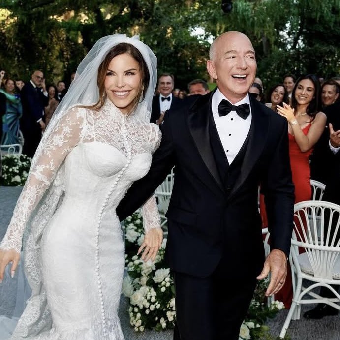 Charlize Theron says those who attended Jeff Bezos’ wedding “suck” following his support for Donald Trump:

“Immigration policy has destroyed the lives of families, not criminals; women’s rights are becoming less and less every day; queer and trans lives are increasingly being