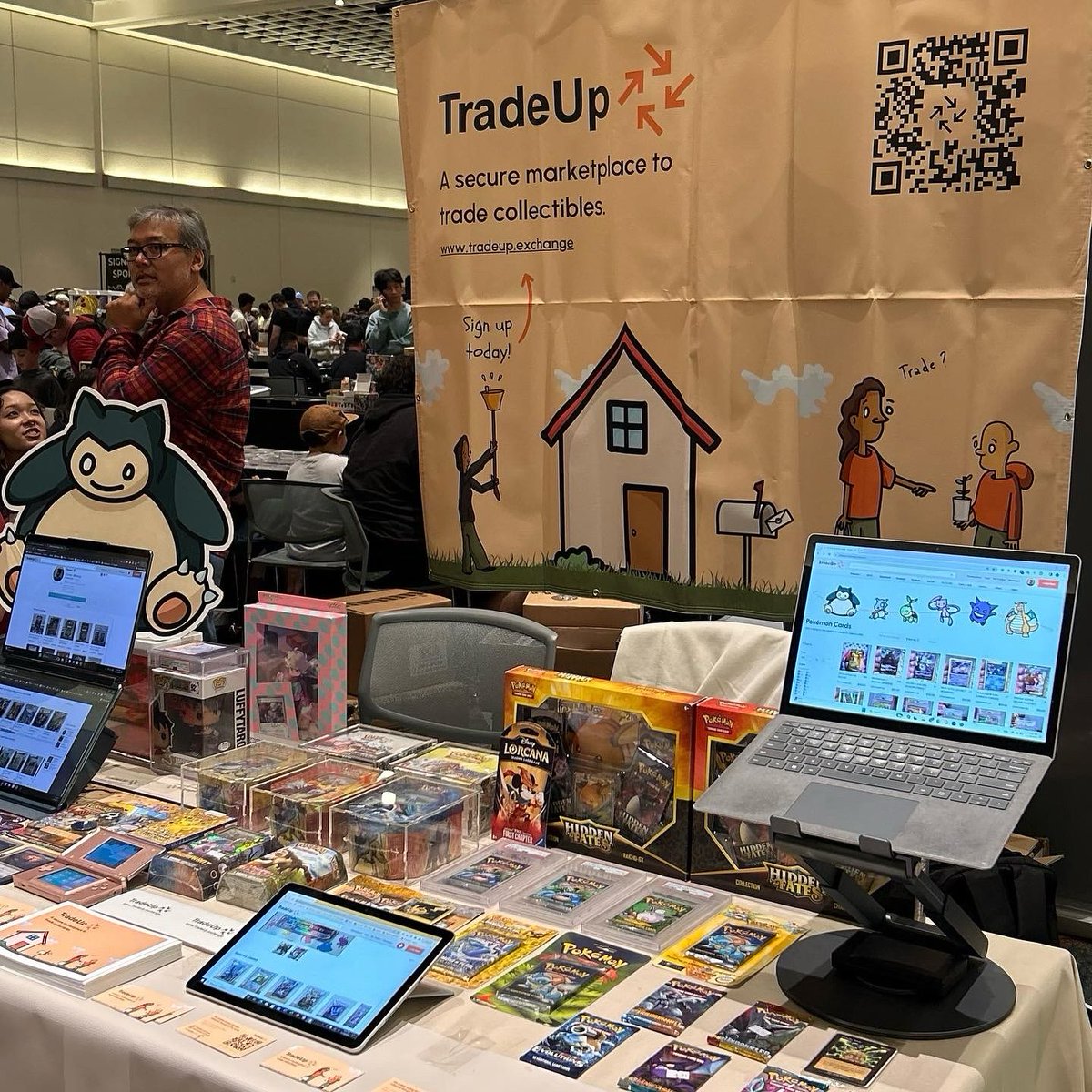 Have you done any trades at card shows? Let us know about your favorite trade below 👇 

#cardshow #pokemon #tcg #pokemoncards #tradeshow #charizard #pokemontrade