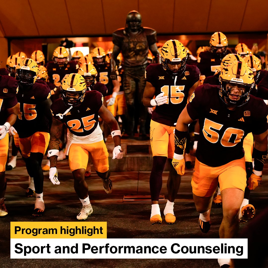 How do athletes truly perform at their peak? Counseling. 🏅 

Find out how you can help athletes reach their full potential—on and off the field—with a degree concentrated in sport and performance counseling today: brnw.ch/21wTNgB.