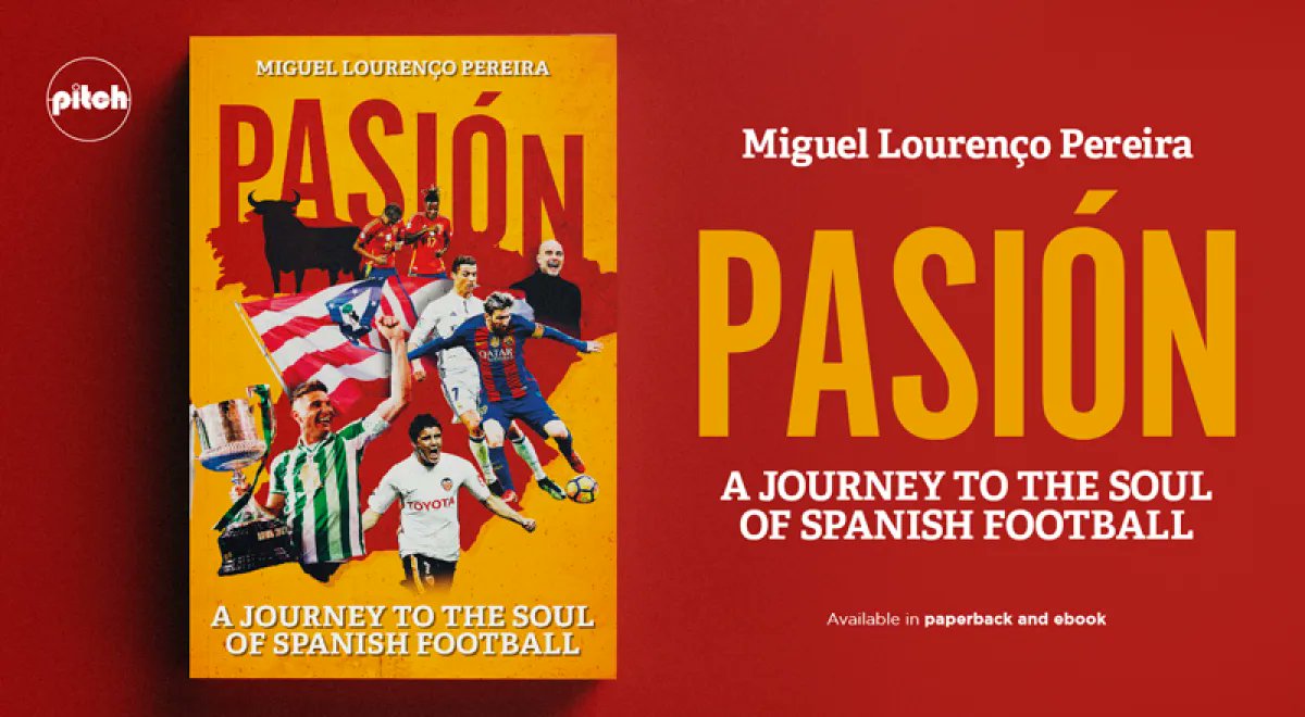 80s&90sFootball ⚽ (@80s90sfootball) on Twitter photo 📚 Book Giveaway 📚
We've got one copy of Miguel Pereira's excellent book 'Pasión: A Journey to the Soul of Spanish Football' up for grabs
To enter, simply:
⚽️ Follow <a href="/80s90sfootball/">80s&90sFootball ⚽</a> and <a href="/Miguel_LPereira/">Miguel L. Pereira</a>
⚽️ Like & Repost this post
Closes 9pm Friday 4th July - Good luck 🤞 📚 Book Giveaway 📚
We've got one copy of Miguel Pereira's excellent book 'Pasión: A Journey to the Soul of Spanish Football' up for grabs
To enter, simply:
⚽️ Follow <a href="/80s90sfootball/">80s&90sFootball ⚽</a> and <a href="/Miguel_LPereira/">Miguel L. Pereira</a>
⚽️ Like & Repost this post
Closes 9pm Friday 4th July - Good luck 🤞