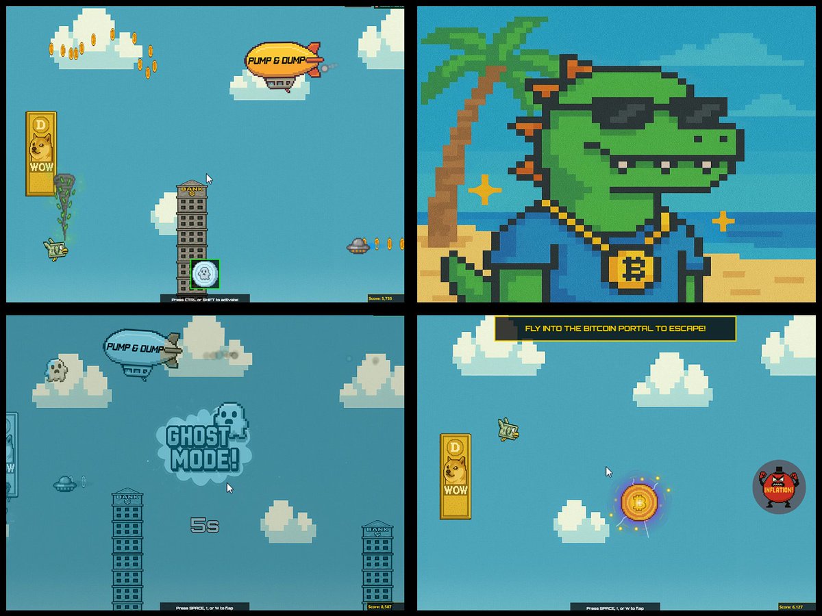 Aracade of Satoshi tweet media