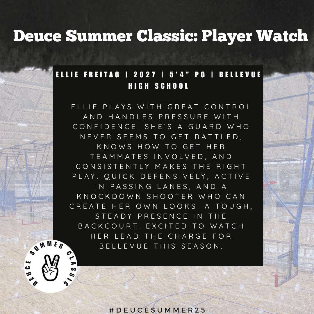 BYOGHS's tweet image. π¨ Player Spotlight: Ellie Freitag (2027) of @LadyRedBball π¨
Ellie is always in control, hits big shots, seems to always make the right play!
β
looking forward to watching her lead the lady year this season
πΈ @xDaltonh
π @GOAT___Training
#deucesummer25