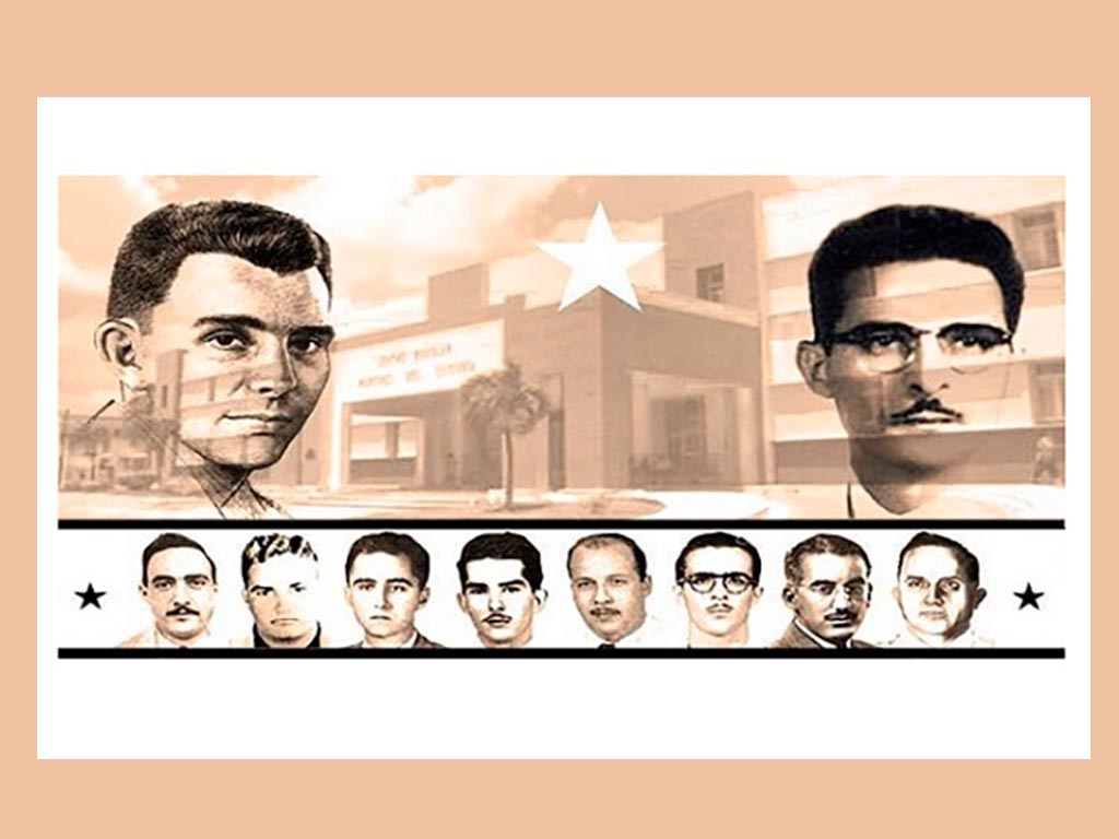 El 30 de junio de 1957, en Santiago de Cuba, son asesinados por esbirros  de la dictadura de Fulgencio Batista los combatientes de la lucha  clandestina Josué País, Floro Vistel y Salvador Pascual.