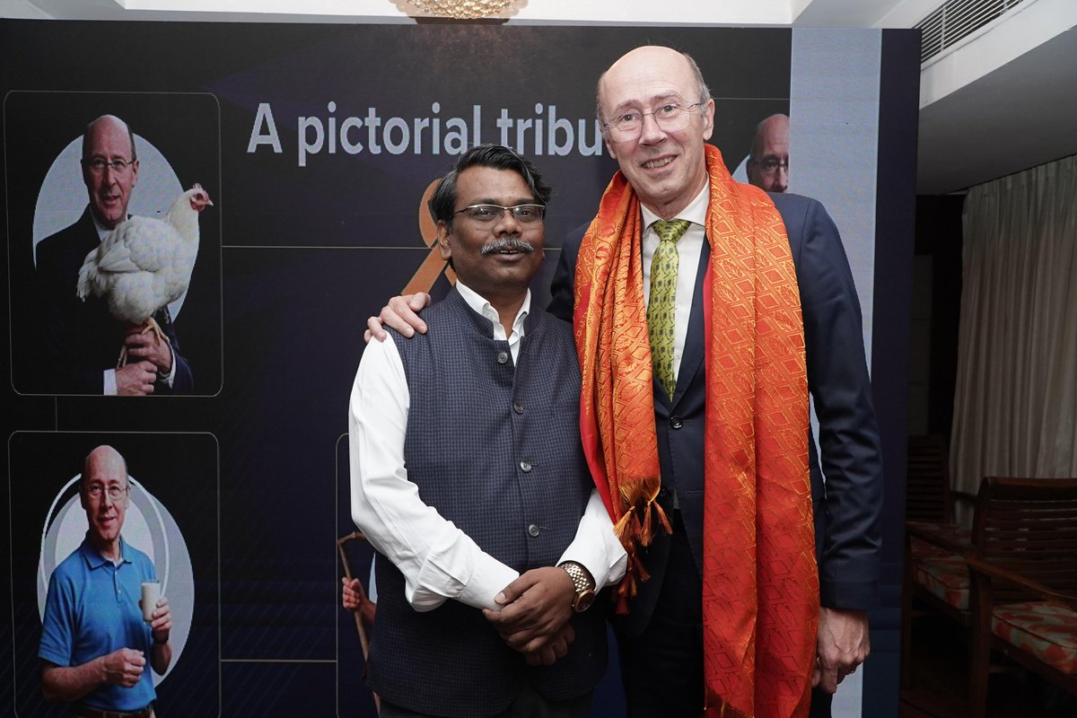 Last week Attended farewell for my dear friend Michiel van Erkel, Agricultural Counsellor of the Netherlands to India, hosted by NBSO in Hyderabad. Michiel’s passion for sustainable agriculture and his efforts in strengthening Indo-Dutch partnerships have left an indelible mark.