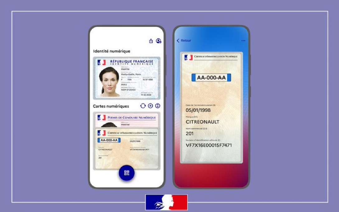 CerfiaFR's tweet photo. 🚨🇫🇷 FLASH | Après la carte d’identité et le permis de conduire, la carte grise peut désormais être ajoutée sur France Identité. https://t.co/gTD0wW0ahQ