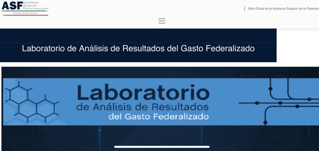 Consulta la 1a Entrega del Informe del Resultado de la Cuenta Pública 2024 en el Laboratorio de Análisis de Resultados del Gasto Federalizado de la <a href="/ASF_Mexico/">Auditoría Superior</a> 👉🏻👉🏻👉🏻 asf.gob.mx/Section/363_Ta…?