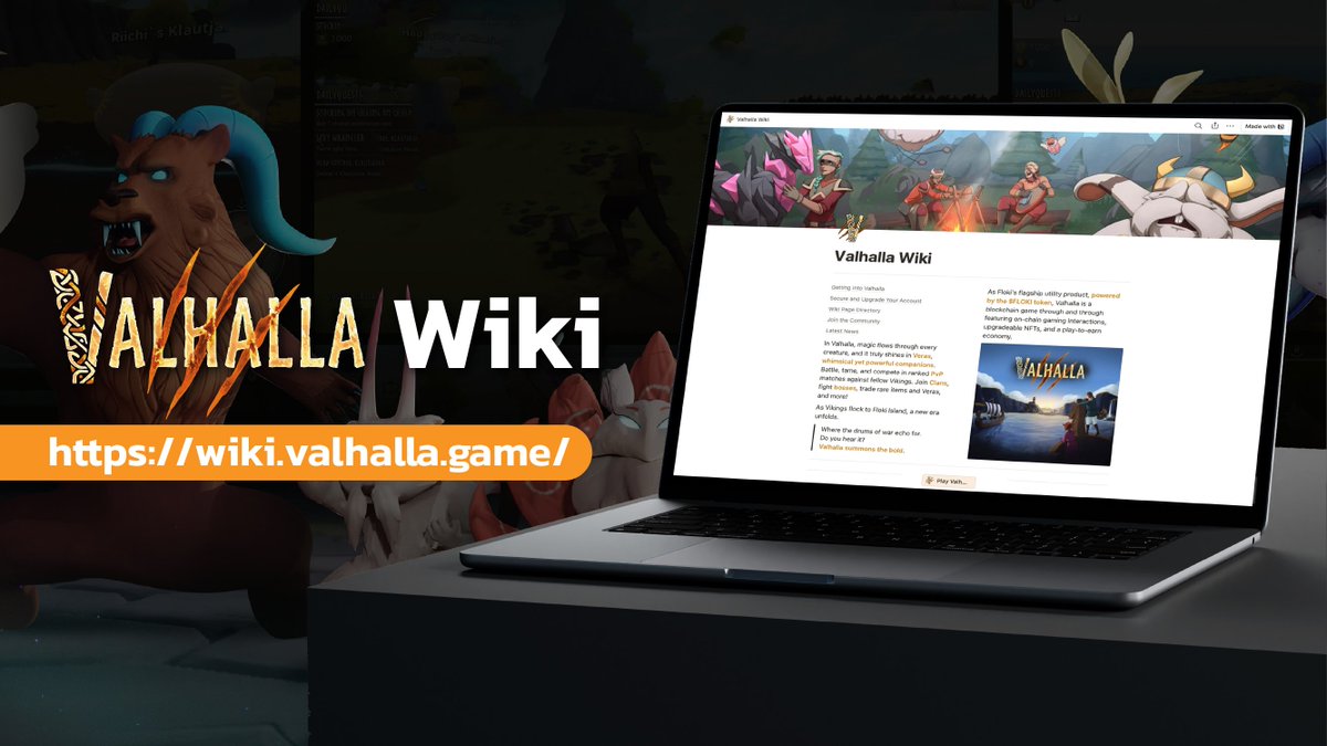 📘 Read the Valhalla Wiki and be prepared for what's coming!

Valhalla is where tactics, timing, and treasure collide.

If you want to be early and make the most of Valhalla's multi-million dollar Play-to-Earn treasury, this Wiki is your map!

Learn how to:
⚔️ Join Valhalla on