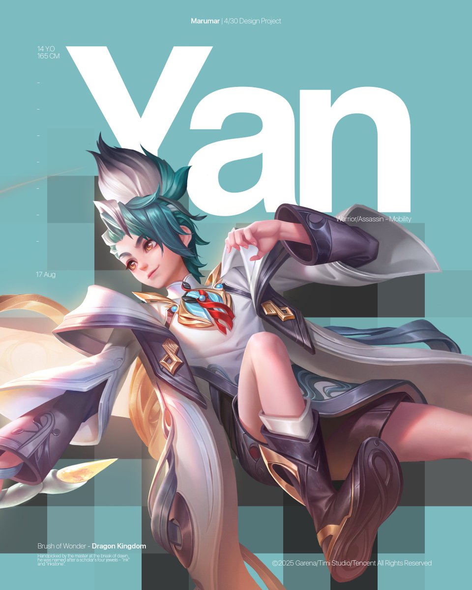 MarumarFX's tweet photo. Yan-Arena of Valor
#aov #rov #lienquan #yan #paint #painter #warrior #assassin #pixel https://t.co/eTEXCHTLJf