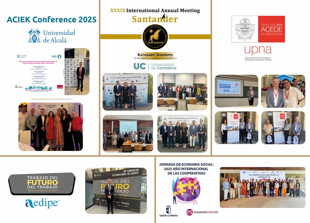 Junio ha sido muy productivo, hemos tenido la oportunidad de participar en diversos congresos científicos internacionales.

👉Expusimos algunas de nuestras líneas de investigación.
👉Asistimos a ponencias de gran interés. 
👉Fortalecimos la colaboración con otras universidades.