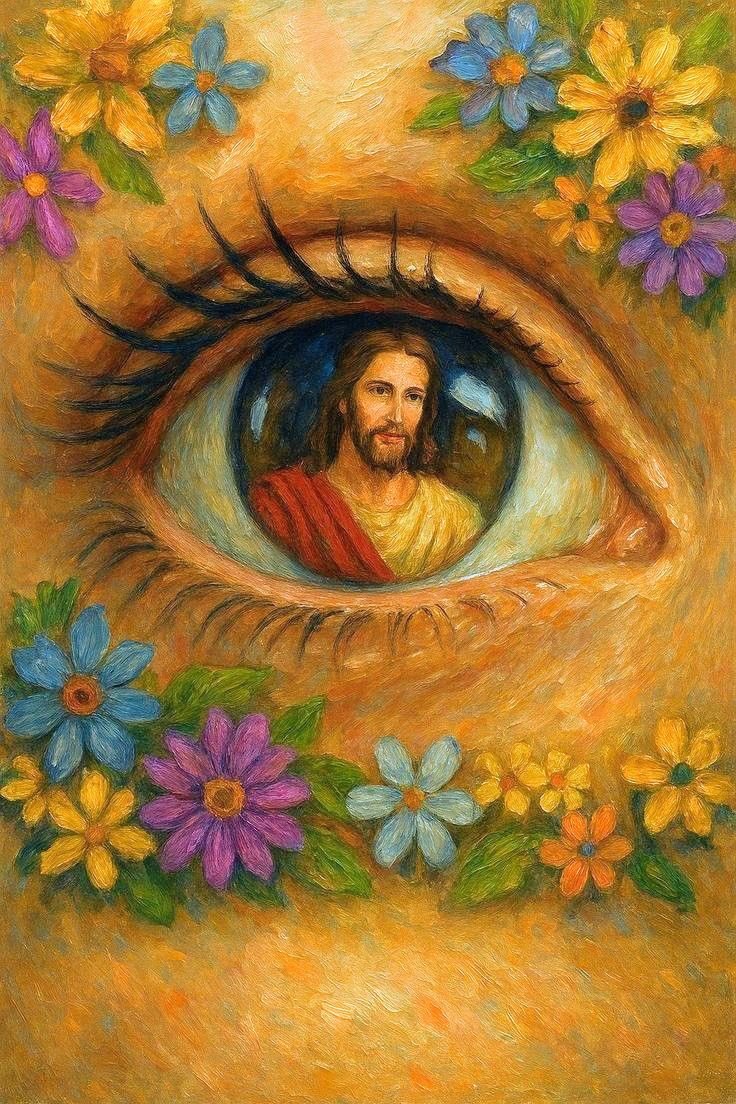 CadytheCatholic's tweet image. My eyes are on Christ. Not the storm, not the crowd, not the mirror, just Christ.