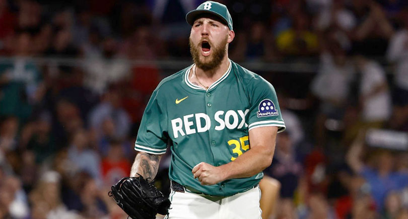 lasvegasbetting's tweet photo. Garrett Crochet is bringing heat and filthy stuff tonight vs the Reds!
Back him to crush Over + Ks 💪
Don’t miss this strikeout clinic!  🎯

➡️ https://t.co/cTkYCBXkEL

#MLB #StrikeoutKing #PropsPlay #GamblingX #MLBProps #GarrettCrochet #DirtyWater #RedSox https://t.co/NvE452bGu6