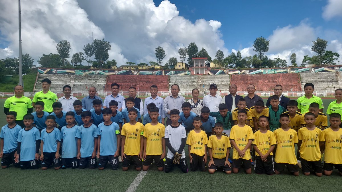 Nagaland Football Association (NFA) (@nagalandnfa) on Twitter photo NFA President & AIFF EC Member, Shri. K. Neibou Sekhose attending the Inaugural function of Pre-Subroto State-level Tournament (U-17 Girls & U-15 Boys) as Special Guest at IG Stadium, Kohima.
<a href="/DYRS_Nagaland/">Department of Youth Resources and Sports</a> <a href="/IndianFootball/">Indian Football Team</a> <a href="/CupSubroto/">Subroto Cup Official</a> NFA President & AIFF EC Member, Shri. K. Neibou Sekhose attending the Inaugural function of Pre-Subroto State-level Tournament (U-17 Girls & U-15 Boys) as Special Guest at IG Stadium, Kohima.
<a href="/DYRS_Nagaland/">Department of Youth Resources and Sports</a> <a href="/IndianFootball/">Indian Football Team</a> <a href="/CupSubroto/">Subroto Cup Official</a>