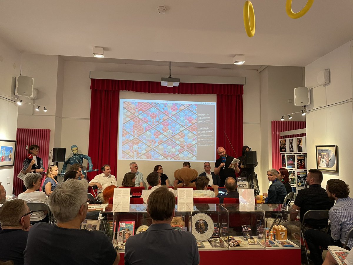 Deutscher Kulturrat (@dkrkultur) on Twitter photo Auftakt unserer Vorstellung des Schwerpunkts „Verpixelte Welt“ aus der neuen <a href="/pukzeitung/">Politik & Kultur</a> im Computerspielenmuseum <a href="/CSM_Berlin/">Computerspielemuseum</a>, mit einer Begrüßung von Museumsdirektor Martin Görlich Auftakt unserer Vorstellung des Schwerpunkts „Verpixelte Welt“ aus der neuen <a href="/pukzeitung/">Politik & Kultur</a> im Computerspielenmuseum <a href="/CSM_Berlin/">Computerspielemuseum</a>, mit einer Begrüßung von Museumsdirektor Martin Görlich