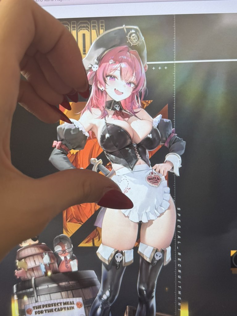 kitsunedere__'s tweet image. LOOK WHO CAME HOMEEE MWAHAHAH RIGHT AFTER I GOT HER COSPLAY GIFTED TOO.. #MANIFESTED 🏴‍☠️🏴‍☠️🍺