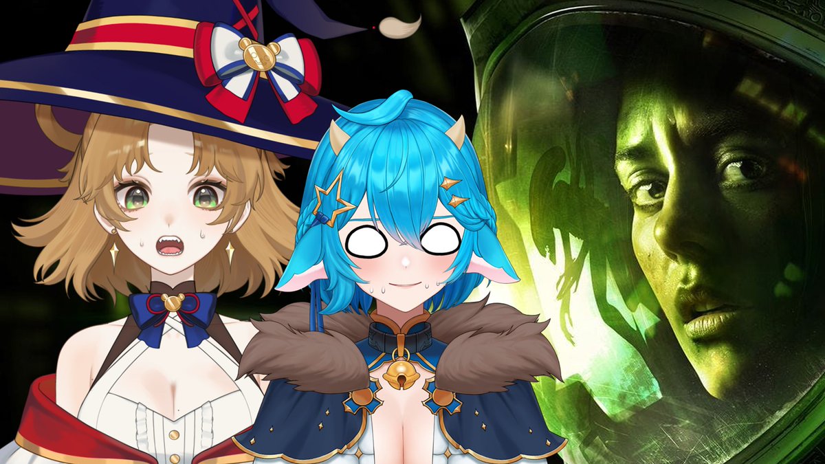 Bear ๐ป๐จ Art Witch VTuber! (@itsbearvt) on Twitter photo i said id play alien isolation with <a href="/MooMerrily/">Moo Merrily ๐ฎ ๐ซ Starry Cow VTuber</a> for 50 gifted so here we are... please help...
4pm PT / 7pm ET
โฐ twitch.tv/itsbearVT
โฐ youtube.com/watch?v=X2xrltโฆ i said id play alien isolation with <a href="/MooMerrily/">Moo Merrily ๐ฎ ๐ซ Starry Cow VTuber</a> for 50 gifted so here we are... please help...
4pm PT / 7pm ET
โฐ twitch.tv/itsbearVT
โฐ youtube.com/watch?v=X2xrltโฆ