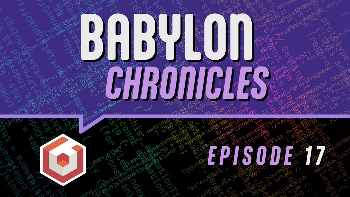 Episode 17 of The Babylon Chronicles podcast is here! In this episode you'll get to meet Babylon Team member Kevin Brown and learn about his backstory and how he came to the team!

buff.ly/wQqSqiH 

buff.ly/VgqvVbe 

#3D #WebDev #gamedev #indiedev #WebDevelopment