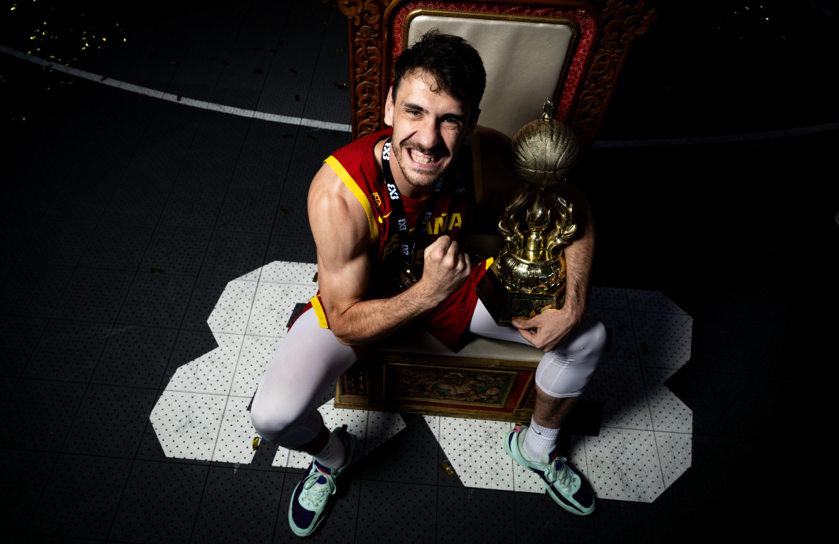 New Mexico State Men’s Basketball News (@nmstatembbnews) on Twitter photo Former Aggie Ivan Aurrecoechea recently helped Spain win the FIBA 3x3 World Cup 2025. Congratulations Ivan‼️
(Photo courtesy <a href="/FIBA3x3/">3x3 Basketball | FIBA3x3</a>)
#AggieUp | #NoLimitsOnUs | #TeamFamilyBelieve | <a href="/nmsu/">New Mexico State</a> | <a href="/NMStateMBB/">NM State MBB</a> Former Aggie Ivan Aurrecoechea recently helped Spain win the FIBA 3x3 World Cup 2025. Congratulations Ivan‼️
(Photo courtesy <a href="/FIBA3x3/">3x3 Basketball | FIBA3x3</a>)
#AggieUp | #NoLimitsOnUs | #TeamFamilyBelieve | <a href="/nmsu/">New Mexico State</a> | <a href="/NMStateMBB/">NM State MBB</a>