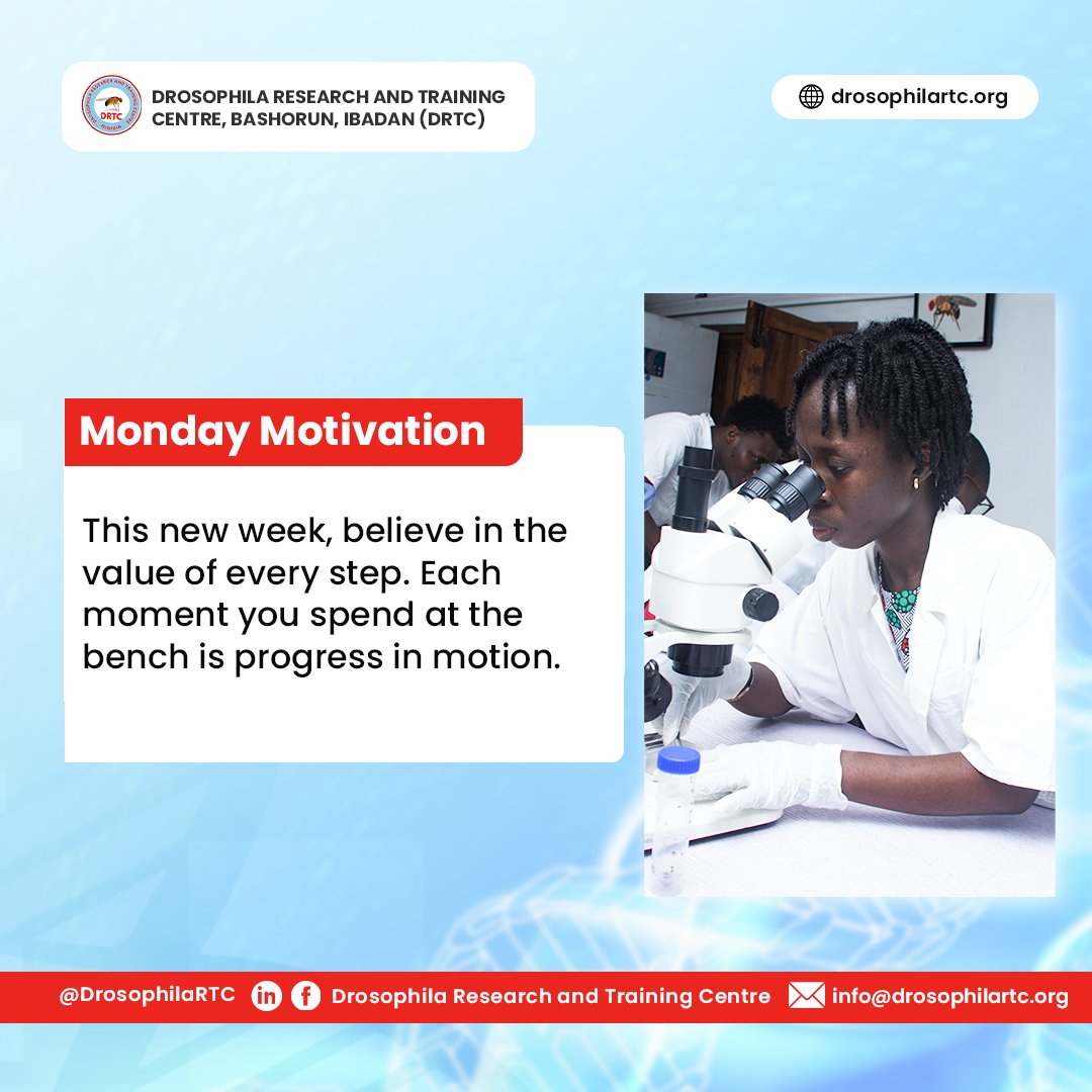 DrosophilaRTC's tweet image. Monday Motivation ✨🔬
#bioinformatics #molecularbiology #Motivation #Research #lab #gradschool #drosophila #drosophilaresearch #modelorganisms #cellbiology #genetics #dna #mutation #genes #biomedical #STEM #sciences #MondayMotivaton