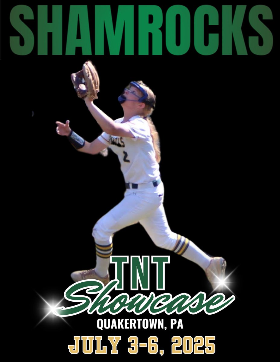 MadisonRadde's tweet photo. Excited for the 2025 TNT SUMMER SHOWCASE! 🥎
July 3–6 in PA 🇺🇸
Ready to compete with my @shamrocks2009 teammates against top talent! Let’s go! 💪🔥
@tnttournaments #TNTShowcase #SoftballLife https://t.co/BQcQ5uAtfM