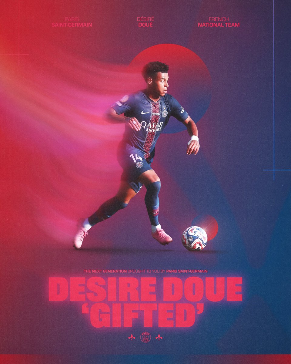 Désiré Doué - ‘Gifted’. ⚜️🇫🇷

#smsports #psg #doue