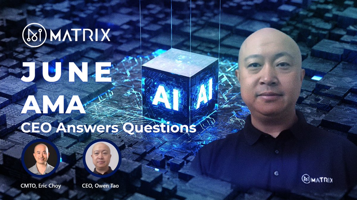 🔥 Hot AMA for Hot Days! 🔥

Our CEO dives deep into your top questions! From AI Agents and platform progress to real-world use cases and the groundbreaking BCI App! ✅

youtu.be/Gcwkz5lxUAk

🎯 Don’t miss the JUNE AMA - watch now..