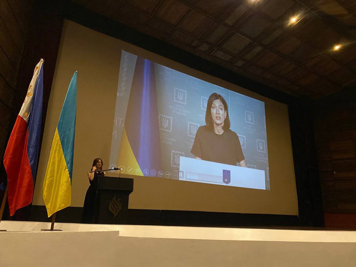 Bring Kids Back UA (@bringkidsbackua) on Twitter photo During a Constitution Day event in Manila organised by <a href="/UKRinPH/">UKR Embassy in PH</a>, Daria Zarivna, Advisor to the Head of the Office of the President of Ukraine and Director of the Bring Kids Back UA initiative, delivered a speech highlighting one of the war’s most devastating consequences — the During a Constitution Day event in Manila organised by <a href="/UKRinPH/">UKR Embassy in PH</a>, Daria Zarivna, Advisor to the Head of the Office of the President of Ukraine and Director of the Bring Kids Back UA initiative, delivered a speech highlighting one of the war’s most devastating consequences — the