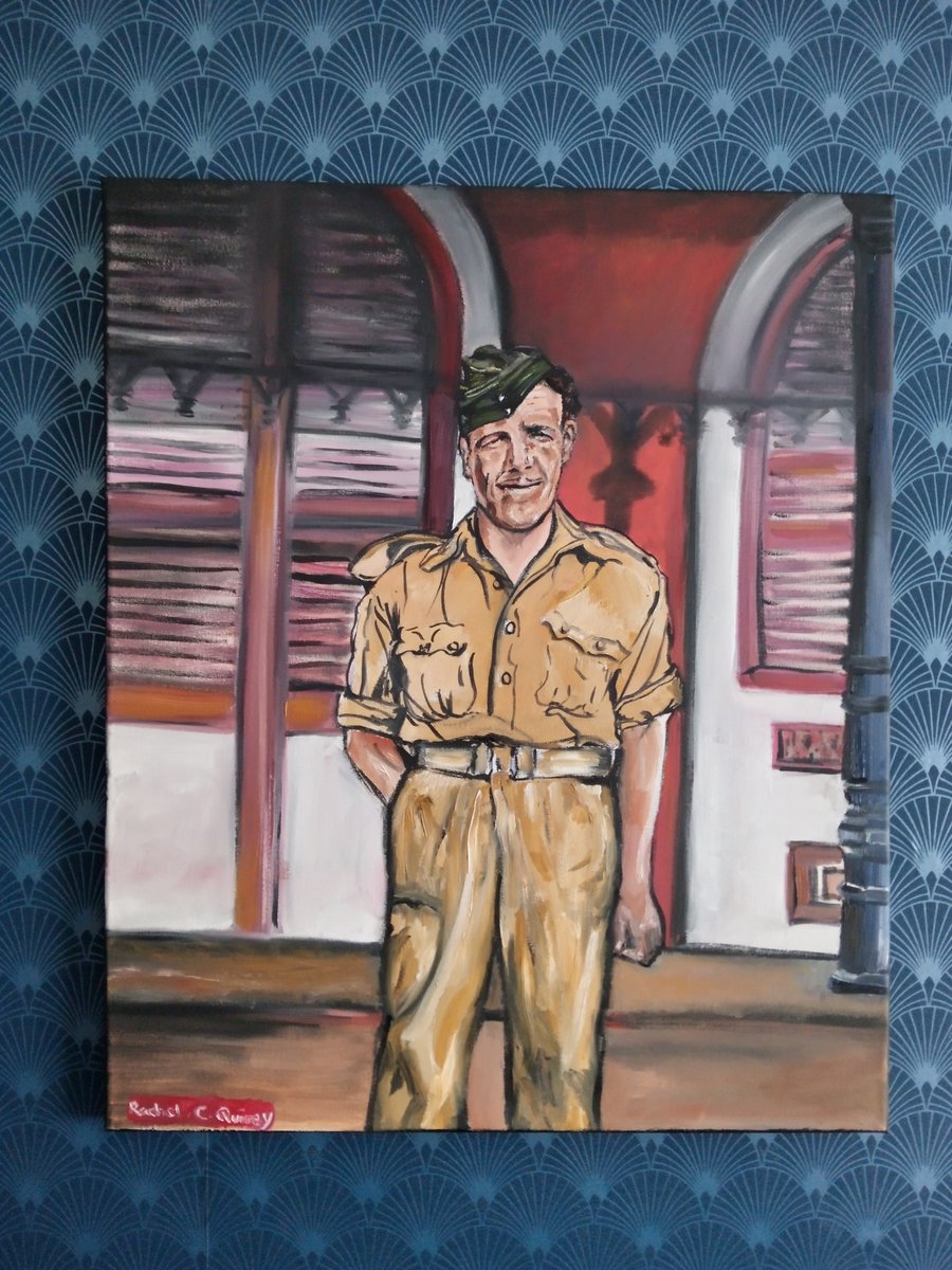 Quirey1983's tweet image. Finished another oil painting for a happy client. Military portraits from Northern Ireland artist, county down. Check out my other paintings :)