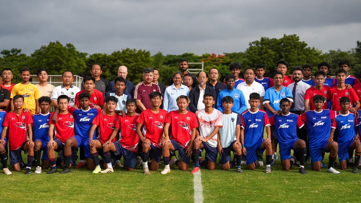 Nagaland Football Association (NFA) (@nagalandnfa) on Twitter photo HCM Nagaland <a href="/Neiphiu_Rio/">Neiphiu Rio</a> leading a high-level delegation from Nagaland to Vijaynagar <a href="/TheJSWGroup/">JSW Group</a> <a href="/IIS_Vijayanagar/">Inspire Institute of Sport</a>
<a href="/NSLOfficial2024/">NagalandSuperLeague</a> <a href="/abumetha/">abu metha</a> <a href="/IndianFootball/">Indian Football Team</a> <a href="/DYRS_Nagaland/">Department of Youth Resources and Sports</a> <a href="/NagalandNFA/">Nagaland Football Association (NFA)</a> <a href="/NagalandOlympic/">Nagaland Olympic Association</a> HCM Nagaland <a href="/Neiphiu_Rio/">Neiphiu Rio</a> leading a high-level delegation from Nagaland to Vijaynagar <a href="/TheJSWGroup/">JSW Group</a> <a href="/IIS_Vijayanagar/">Inspire Institute of Sport</a>
<a href="/NSLOfficial2024/">NagalandSuperLeague</a> <a href="/abumetha/">abu metha</a> <a href="/IndianFootball/">Indian Football Team</a> <a href="/DYRS_Nagaland/">Department of Youth Resources and Sports</a> <a href="/NagalandNFA/">Nagaland Football Association (NFA)</a> <a href="/NagalandOlympic/">Nagaland Olympic Association</a>