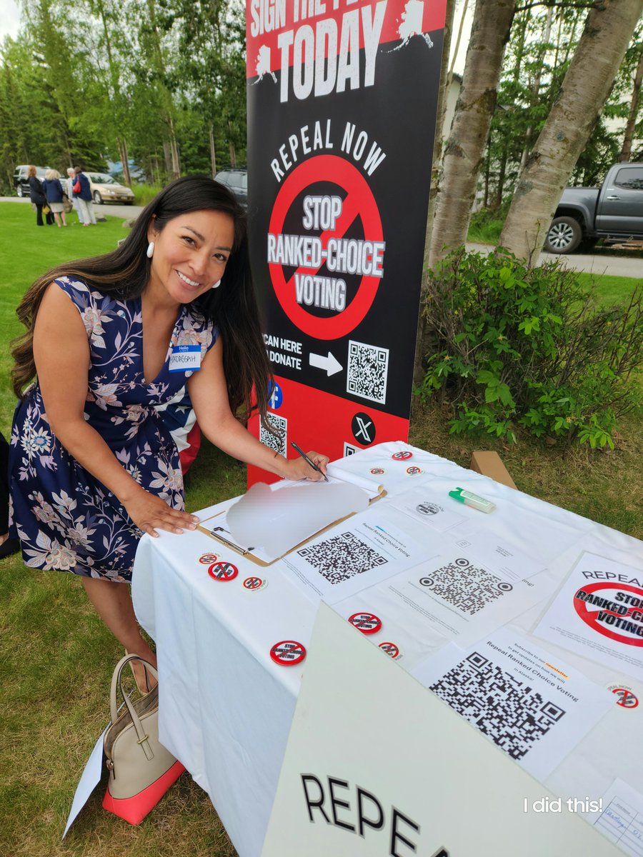 repealnowak's tweet image. Yep, our AMAZING volunteers were at it again this weekend! They are hard at work collecting signatures to #RepealRankedChoiceVoting in Alaska! #StopRCV
