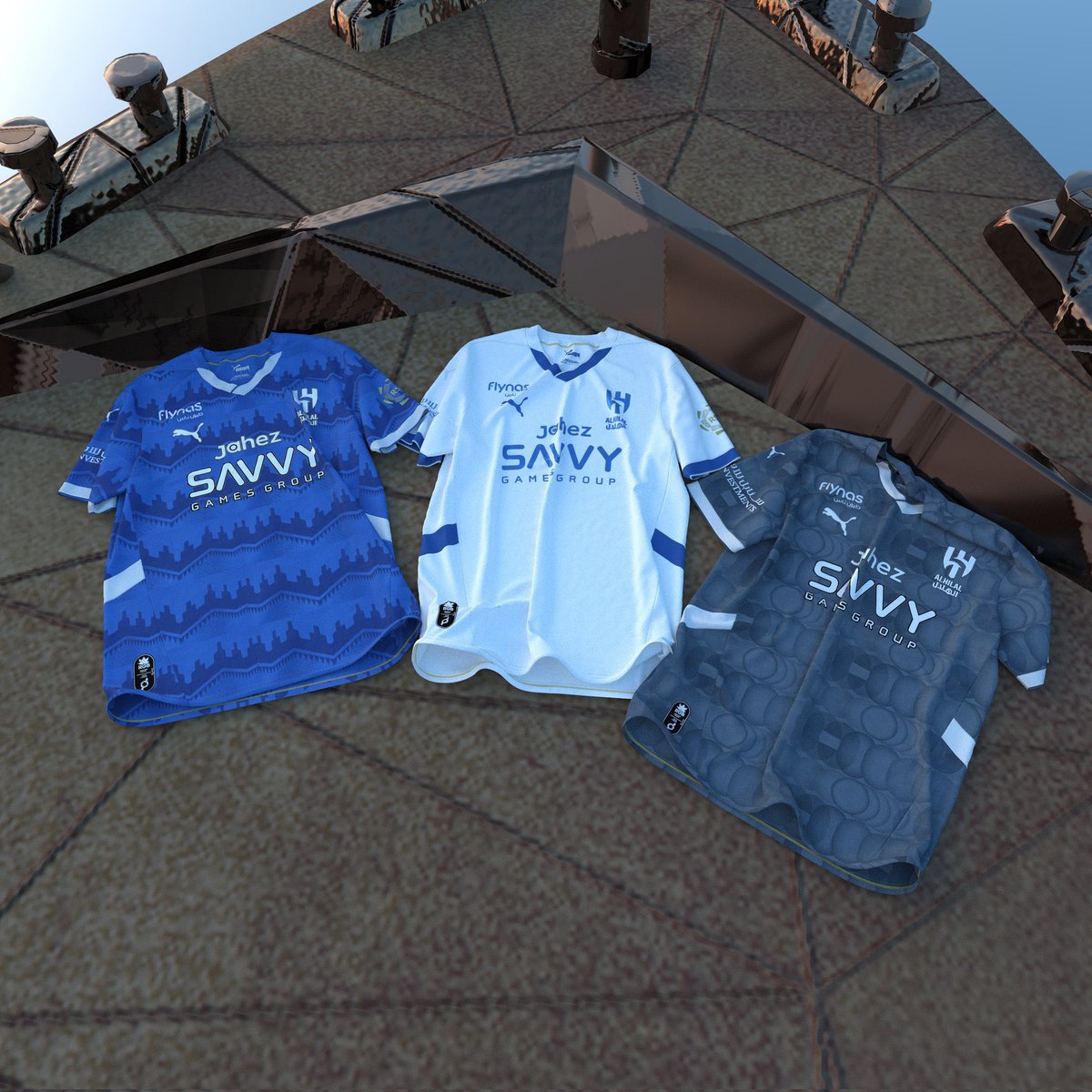 اطقم الهلال للموسم المقبل 💙