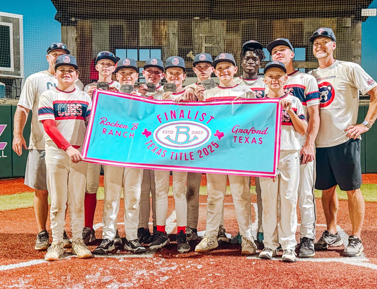 TD O'Hara (@tohara_o) on Twitter photo So proud of these Norman Cubs!! Went against the top teams in the state of Texas this past weekend at Rocker B Ranch! Came up short in the championship game but they proved they belonged and earned the respect of many!!
<a href="/rockerbranch/">Rocker B Ranch Baseball</a>
Rocker B is A+! So proud of these Norman Cubs!! Went against the top teams in the state of Texas this past weekend at Rocker B Ranch! Came up short in the championship game but they proved they belonged and earned the respect of many!!
<a href="/rockerbranch/">Rocker B Ranch Baseball</a>
Rocker B is A+!