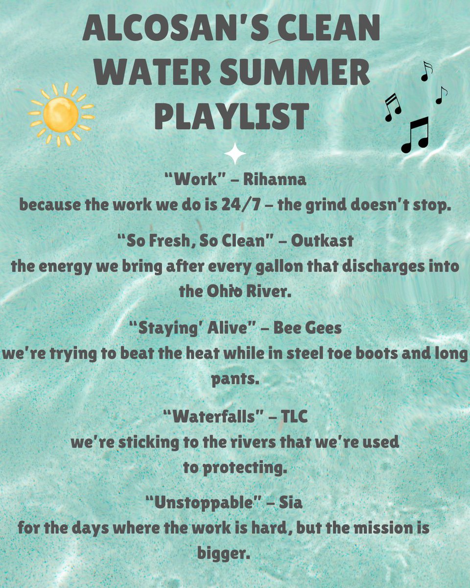 we've got bops and we've got flow. 🎵 💧 
let us know your summer bops below 👇