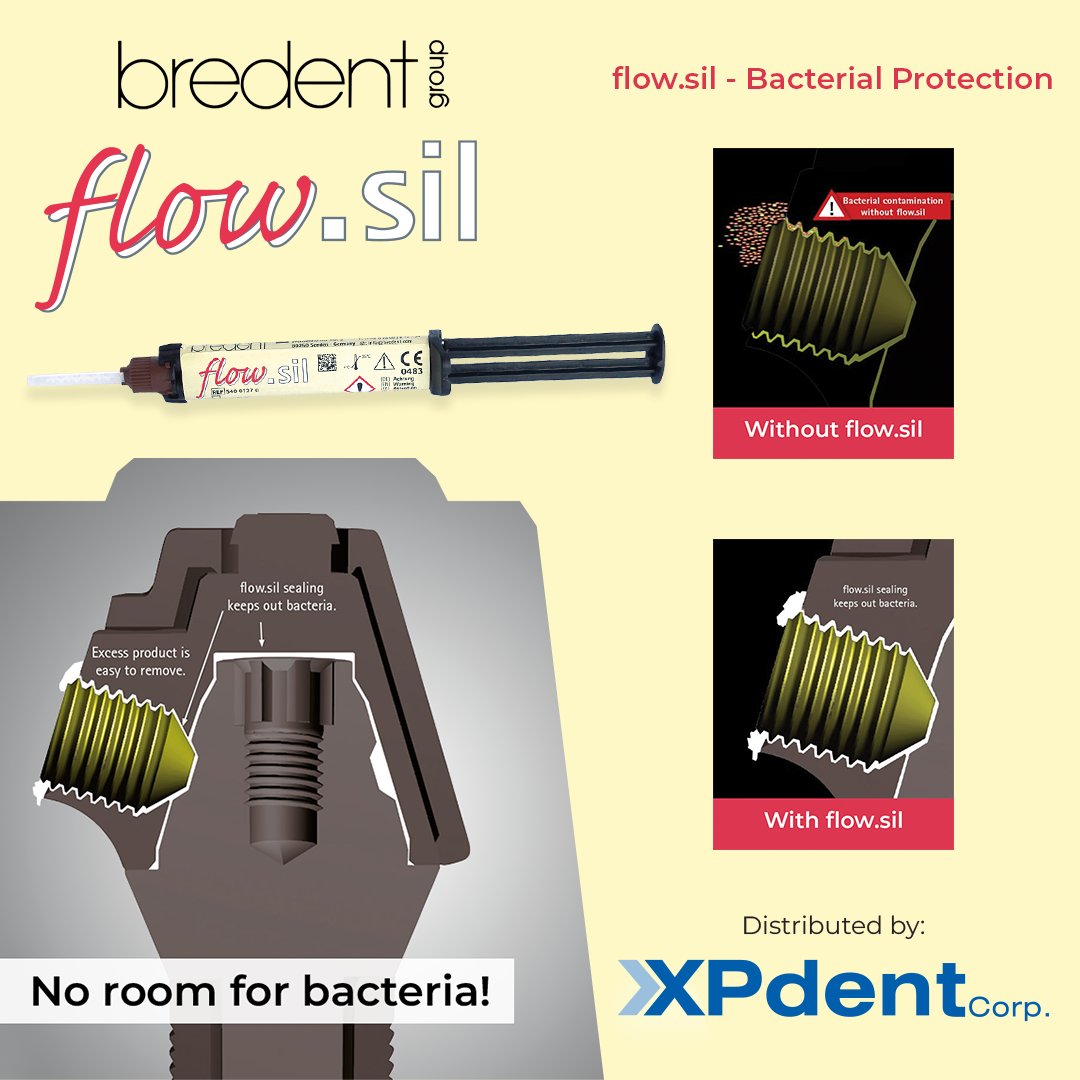 xpdent's tweet image. Bredent Flow.Sil Microgap Sealant 💧🔩🦷

📣 Get 20% OFF for a limited time! 🕒

Visit our website to get Bredent Flow.Sil Microgap Sealant! 👇
xpdent.com/prod-bredent/l…

#xpdent #bredentgroup #bredent #dentalcare #dentalsealant