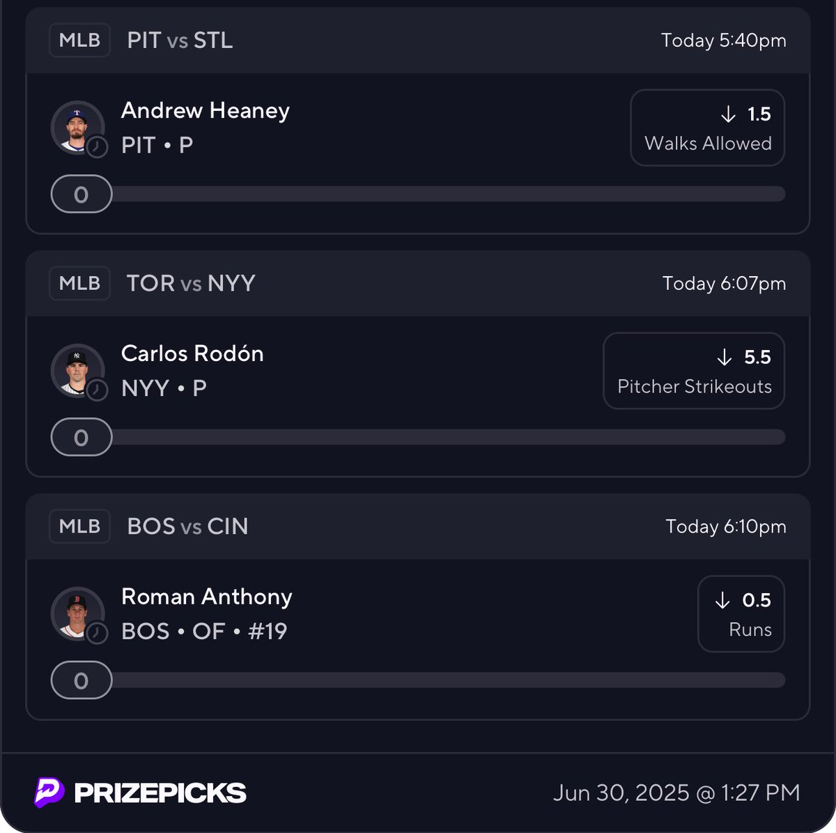 @PropsByDom 🧪🔎 (@propsbydom) on Twitter photo 3L3G—-> #PrizePicksFantasy entry via <a href="/DGFantasy/">Daily Grind Fantasy Sports</a> / <a href="/OddsJam/">OddsJam.com</a> / Prop_Professor ✅
#Odds better than -122 on each pick 📈
⬇️
app.propprofessor.com/purchase?via=d…
⬇️
dgfantasy.com/membership-sig…
⬇️
oddsjam.com/?ref=propsbydom
Copy my #PrizePicks lineup using this link:
prizepicks.onelink.me/gCQS/shareEntr…
#DFS 3L3G—-> #PrizePicksFantasy entry via <a href="/DGFantasy/">Daily Grind Fantasy Sports</a> / <a href="/OddsJam/">OddsJam.com</a> / Prop_Professor ✅
#Odds better than -122 on each pick 📈
⬇️
app.propprofessor.com/purchase?via=d…
⬇️
dgfantasy.com/membership-sig…
⬇️
oddsjam.com/?ref=propsbydom
Copy my #PrizePicks lineup using this link:
prizepicks.onelink.me/gCQS/shareEntr…
#DFS