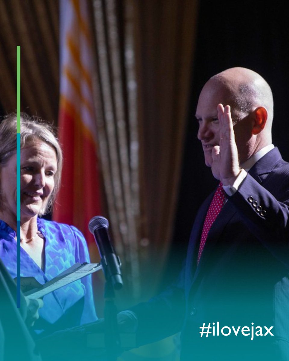 JAXChamber's tweet image. Congratulations to City Council President Kevin Carrico and Vice President Nick Howland on their new leadership roles.
We look forward to continuing our work together to make Jacksonville the best place to work, live, and play.
📸 : City of Jacksonville