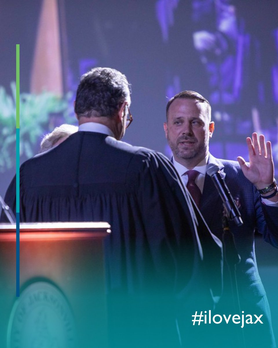 JAXChamber's tweet image. Congratulations to City Council President Kevin Carrico and Vice President Nick Howland on their new leadership roles.
We look forward to continuing our work together to make Jacksonville the best place to work, live, and play.
📸 : City of Jacksonville
