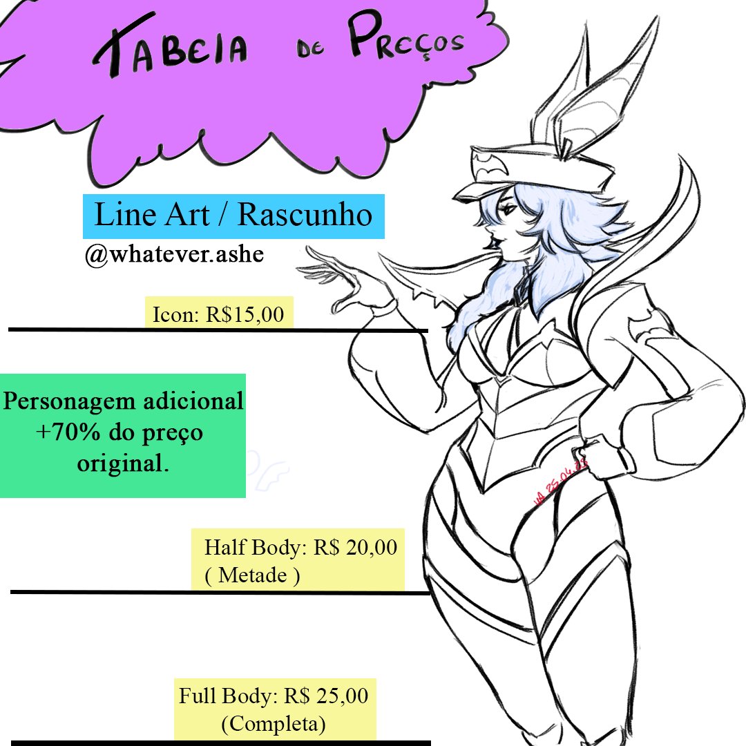 whateverashe's tweet image. Queridos, titia Ashe vai divulgar comissões aqui já que eu sequer uso ela( a conta ) para o que deveria de fato ser( rp ). Se tiverem interesse é só me mandar dm aqui ou no insta( @/whatever.ashe )
Se puderem dar rt também eu agradeço muito💙