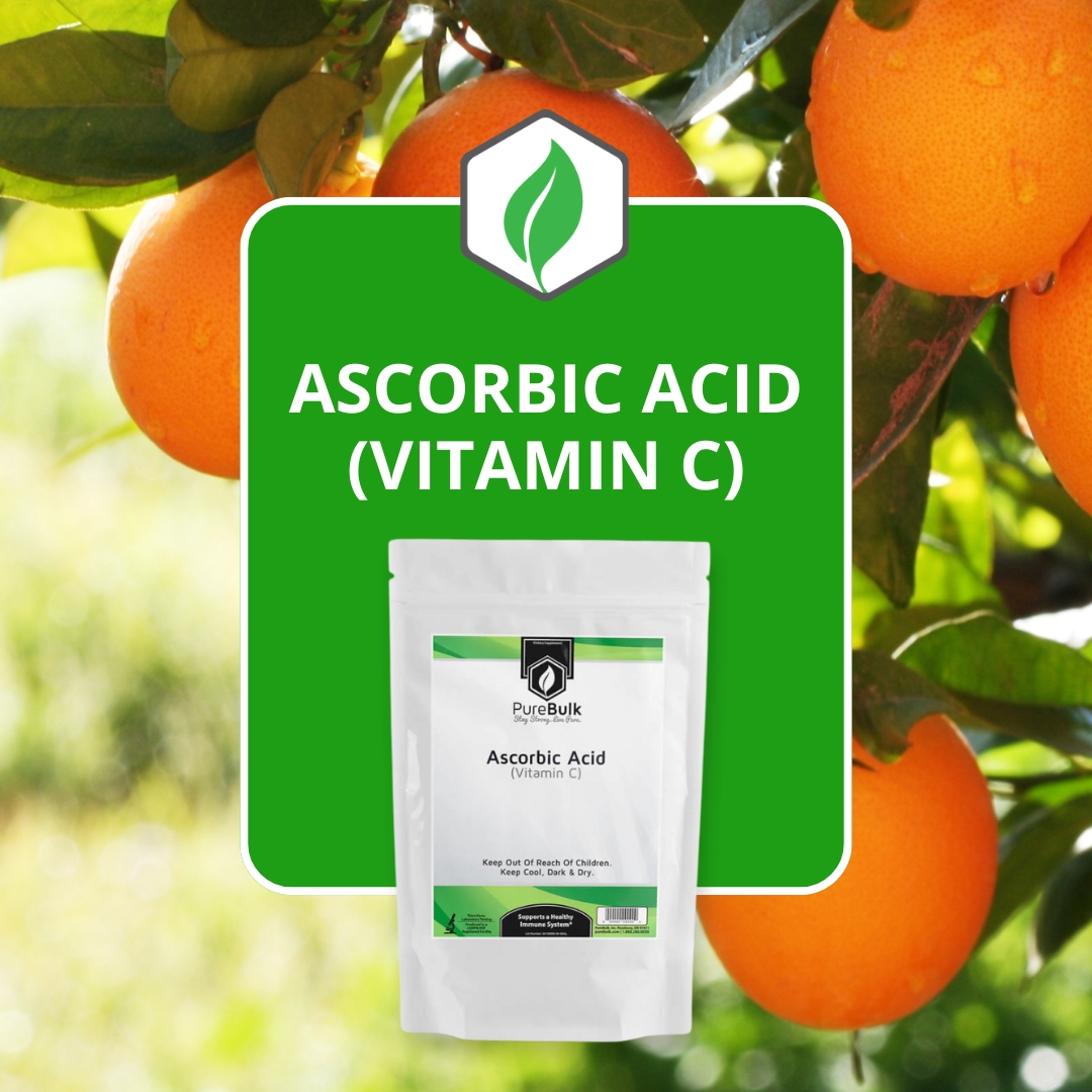 PureBulk's tweet image. From seasonal changes to daily defenses 🛡️, Vitamin C is a powerhouse. PureBulk offers high-quality, pure powder without fillers, helping you stay at your best. Elevate your health today.