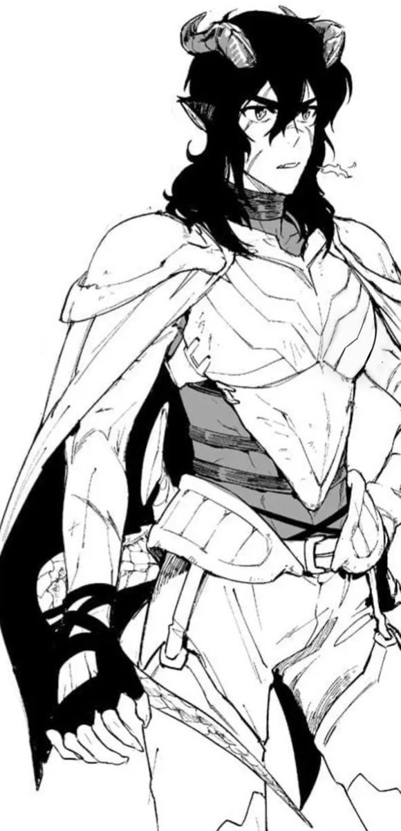 estrellancee's tweet image. Unky’s design for Keith’s Monsters &amp;amp; Mana character
(I miss Unky)