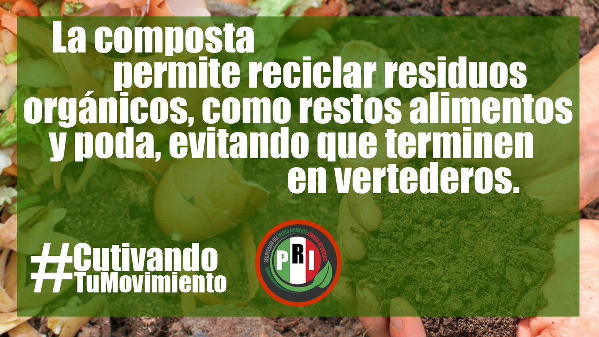 La composta casera es una práctica sostenible que contribuye a un ciclo de vida más cerrado y reduce el uso de fertilizantes químicos. 
#CultivandoTuMovimiento🌱 
#PrimeroTu✅