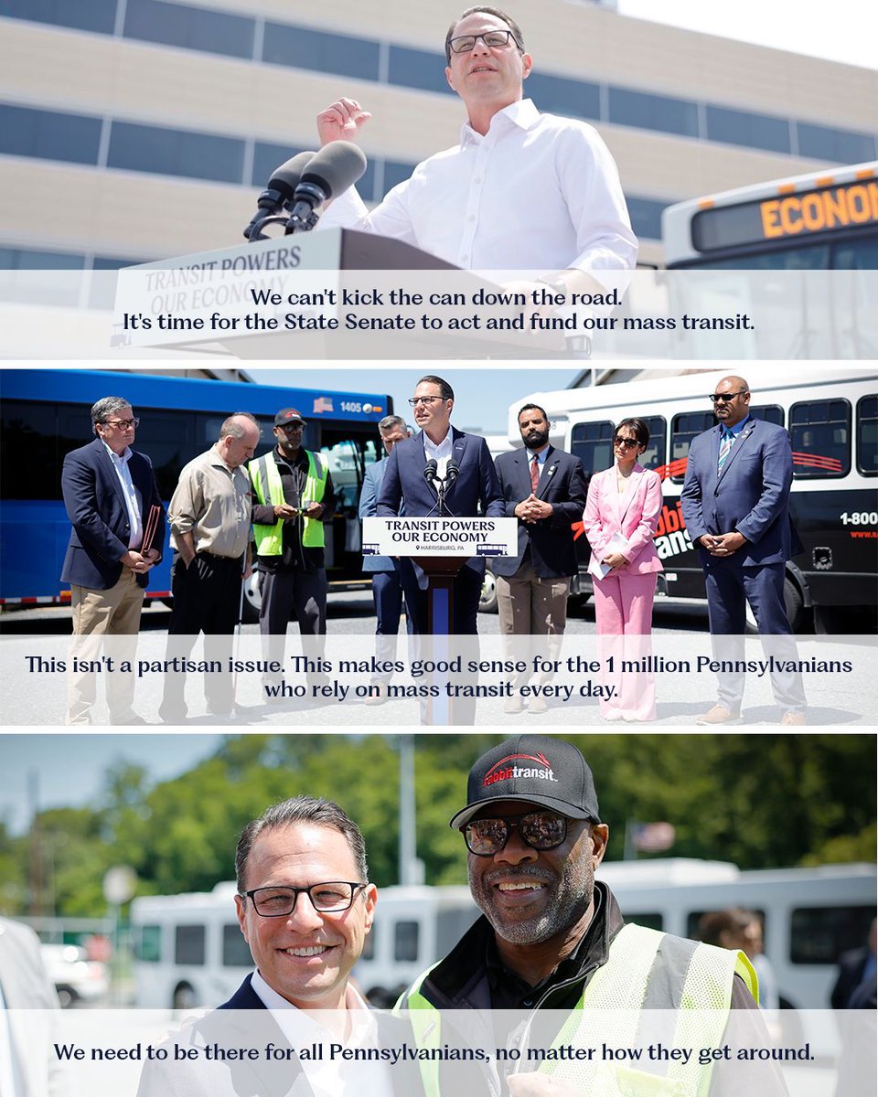 Mass transit drives our economy. Let's work together to get this done.