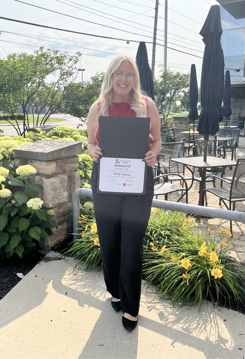 Danis (@danisbuilds) on Twitter photo Join us in congratulating our very own Molly Chapman on her graduation from the <a href="/ColumbusChamber/">Columbus Chamber</a> Elevate Cbus program! We’re proud to support Molly’s professional journey and excited to celebrate this milestone. Congrats!
#ElevateCbus #Leadership #ProfessionalDevelopment Join us in congratulating our very own Molly Chapman on her graduation from the <a href="/ColumbusChamber/">Columbus Chamber</a> Elevate Cbus program! We’re proud to support Molly’s professional journey and excited to celebrate this milestone. Congrats!
#ElevateCbus #Leadership #ProfessionalDevelopment