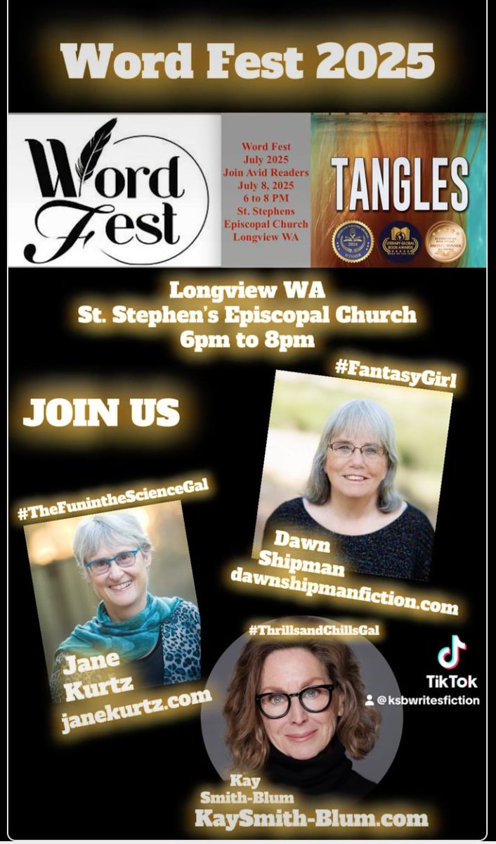 Kay Smith-Blum (@kaysmithblum) on Twitter photo Looking forward to WordFest in <a href="/CityofLongview/">City of Longview</a> WA on July 8th - hope you'll join me!alan-rose.com/wordfest/july-… Looking forward to WordFest in <a href="/CityofLongview/">City of Longview</a> WA on July 8th - hope you'll join me!alan-rose.com/wordfest/july-…
