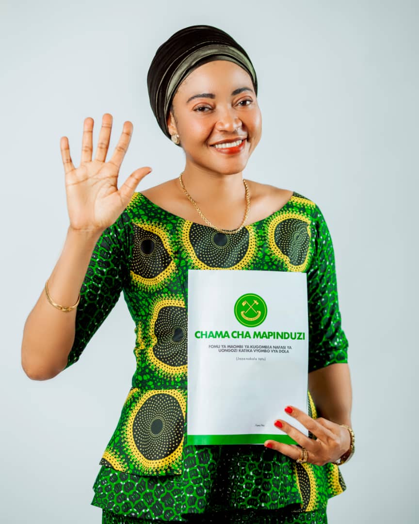 CCM TABORA ONLINE TV (@taboraccm) on Twitter photo TABORA
Ndugu ZAHARA MICHUZI Kada wa CCM amechukua Fomu ya kuomba ridhaa ya kuteuliwa na @CCM kugombea Ubunge wa Vitimaaalum <a href="/UWT/">Useless Wooden Toys</a> Mkoa wa Tabora kila la kheri
KAZI NA UTU TUNASONGA MBELE TABORA
Ndugu ZAHARA MICHUZI Kada wa CCM amechukua Fomu ya kuomba ridhaa ya kuteuliwa na @CCM kugombea Ubunge wa Vitimaaalum <a href="/UWT/">Useless Wooden Toys</a> Mkoa wa Tabora kila la kheri
KAZI NA UTU TUNASONGA MBELE