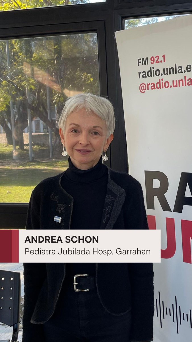 ⚠️ "Crisis en el Garrahan" ⚠️

Andrea Schon , pediatra jubilada del Garrahan : "El éxodo de profesionales pone en riesgo el modelo que salvó a miles de niños".

👉 escuchá la nota completa  (radiocut.fm/audiocut/garra…

 #GarrahanEnCrisis #AjusteEnSalud #radiounla
#Garrahan