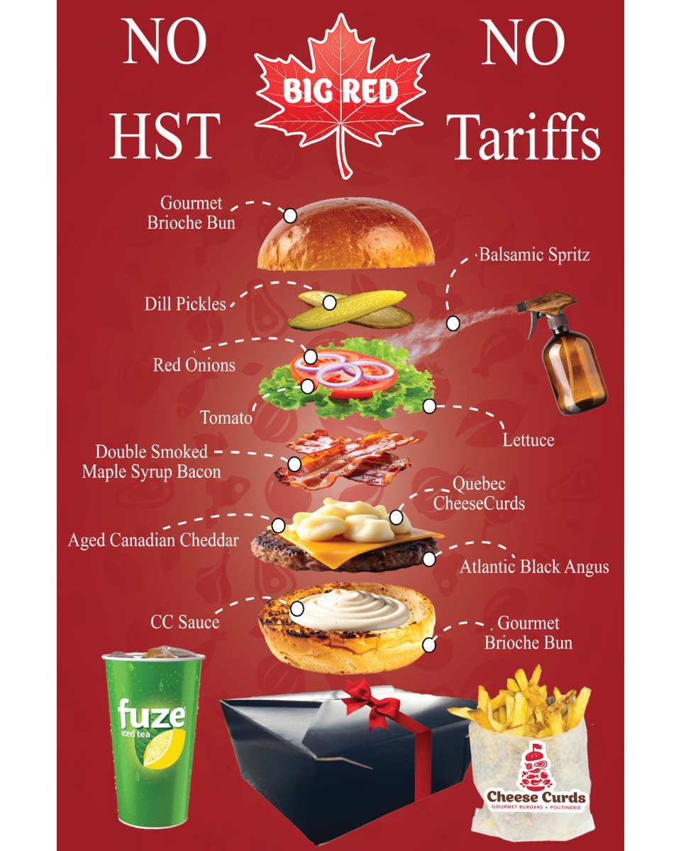 Available Canada Day at all locations.... Big Red!!

#BigRed #CanadaDay #CanadaDay2025