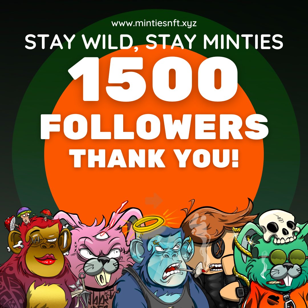 STAY WILD, STAY MINTIES!!!

#nftcollections #seinetwork #sei #apechain #ethereum #NFTCommunity #NFTCollectors
