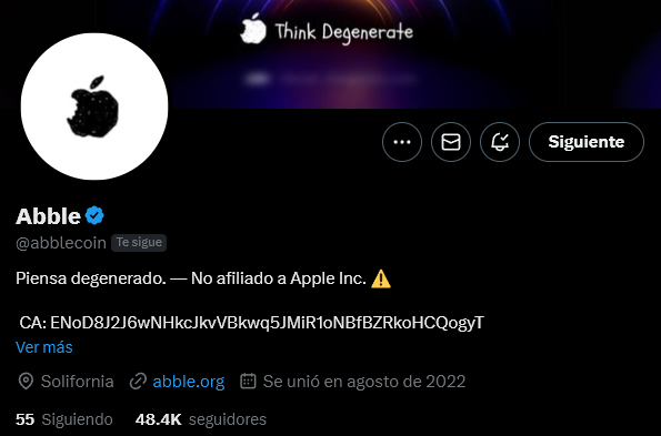Macleinn_'s tweet photo. Stonks season on @solana Start today.
LFG $AABL 🍏
@abblecoin 
#AbbleFlipsApple

buy with $SOL https://t.co/K9E1vJkZdf https://t.co/LxHGMoCXI3
